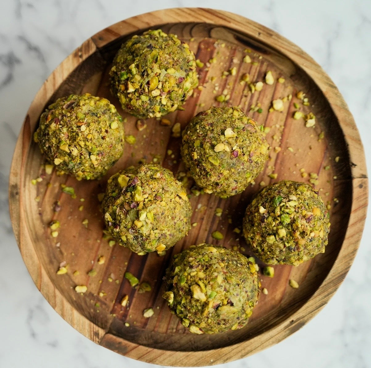 Signature Guinness & Pistachio Truffles